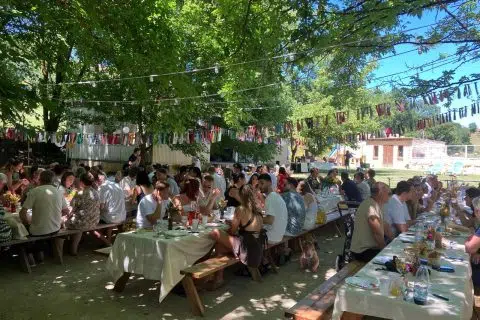 Accueil groupe - ambiance champêtre - Domaine nature Lot